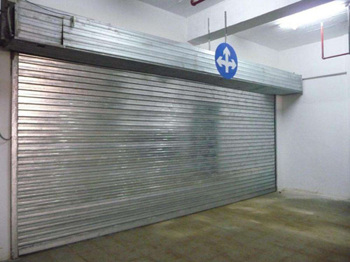 地下車(chē)庫(kù)鋼質(zhì)防火卷簾安裝